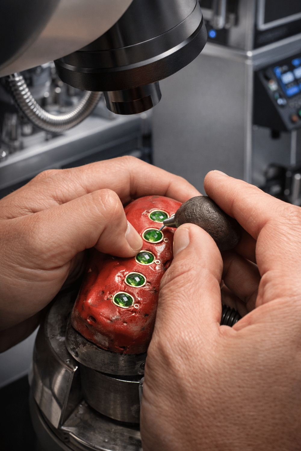 Custom jewelry craftsmanship and design process