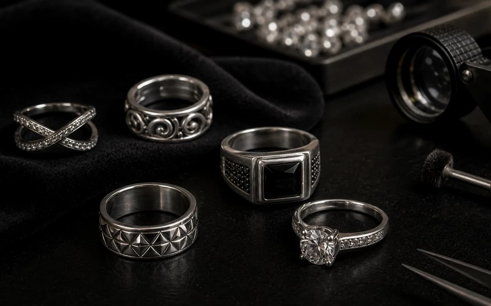 925 Silver Jewelry With Stones: Production and QC Guide: Materials guide with jewelry production details by DMJ Concept in Thailand