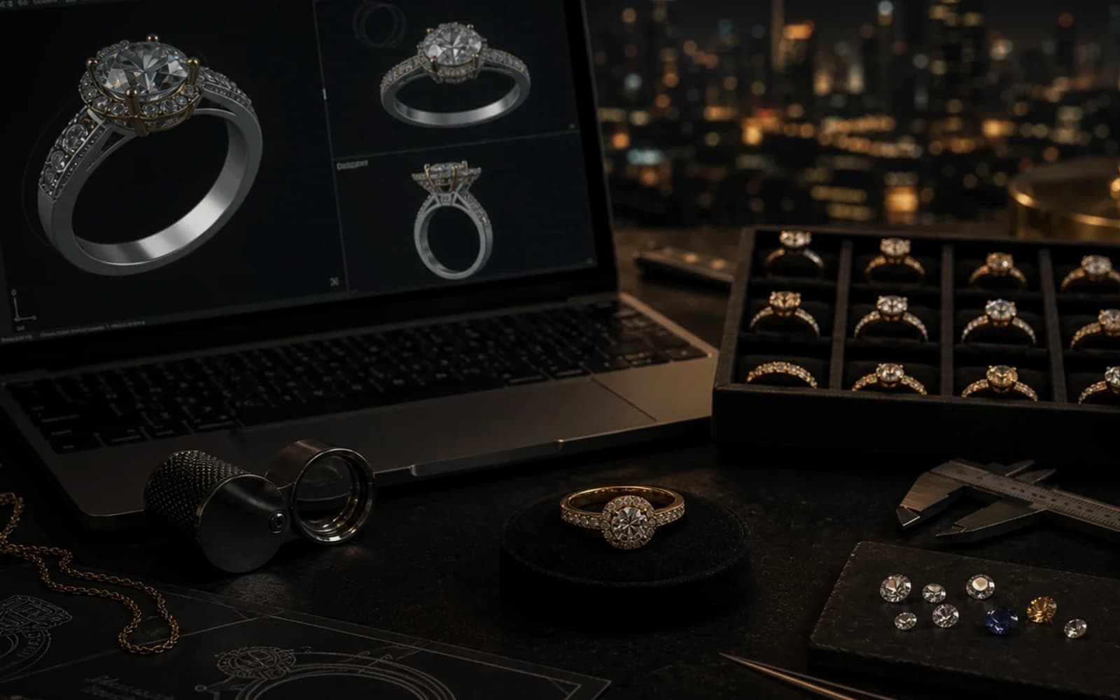 Bangkok Jewelry Factory Workflow for International Clients: Thailand Production guide with jewelry production details by DMJ Concept in Thailand