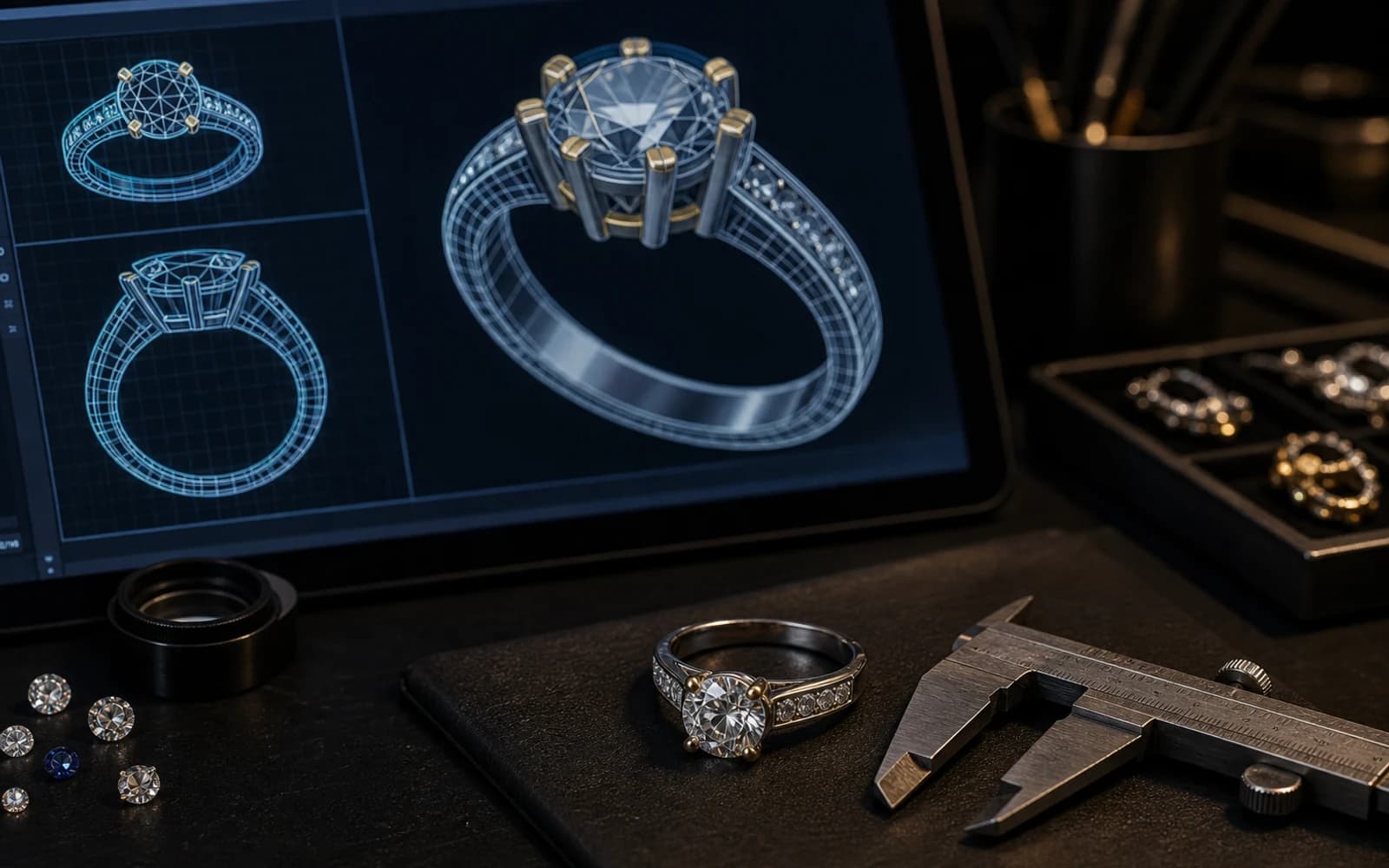 How CAD Helps Prevent Jewelry Production Mistakes: CAD Design guide with jewelry production details by DMJ Concept in Thailand
