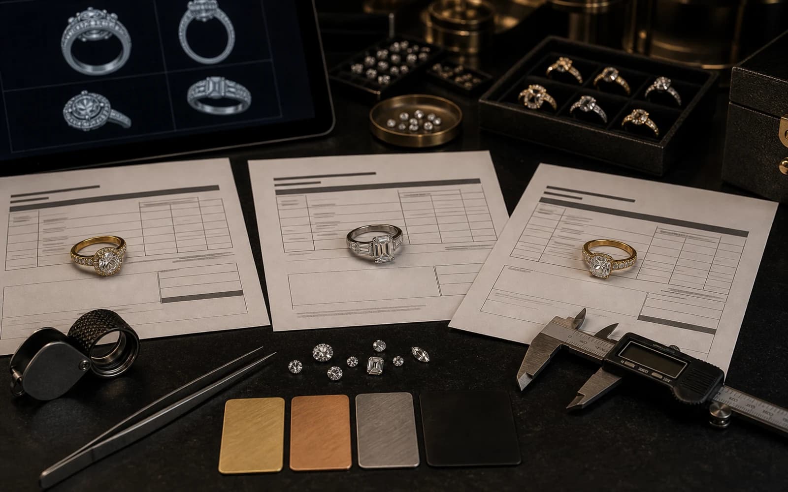 How to Compare Jewelry Factory Quotes in Thailand: Client Guide guide with jewelry production details by DMJ Concept in Thailand