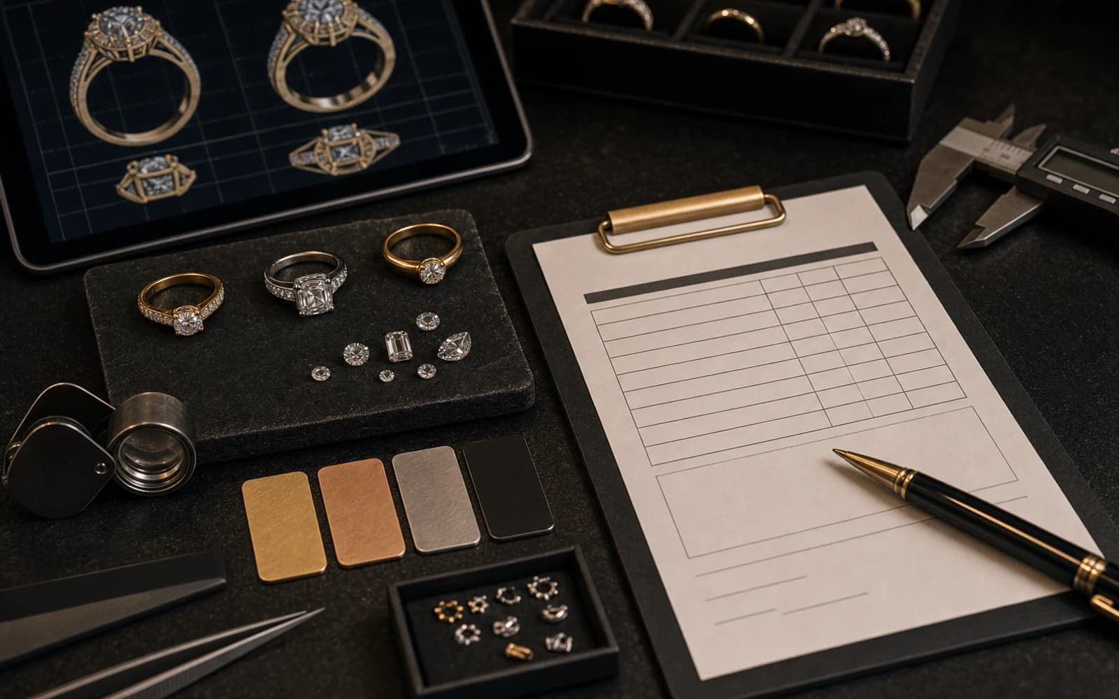 Custom Jewelry Manufacturing Cost in Thailand: What Affects Price: Client Guide guide with jewelry production details by DMJ Concept in Thailand