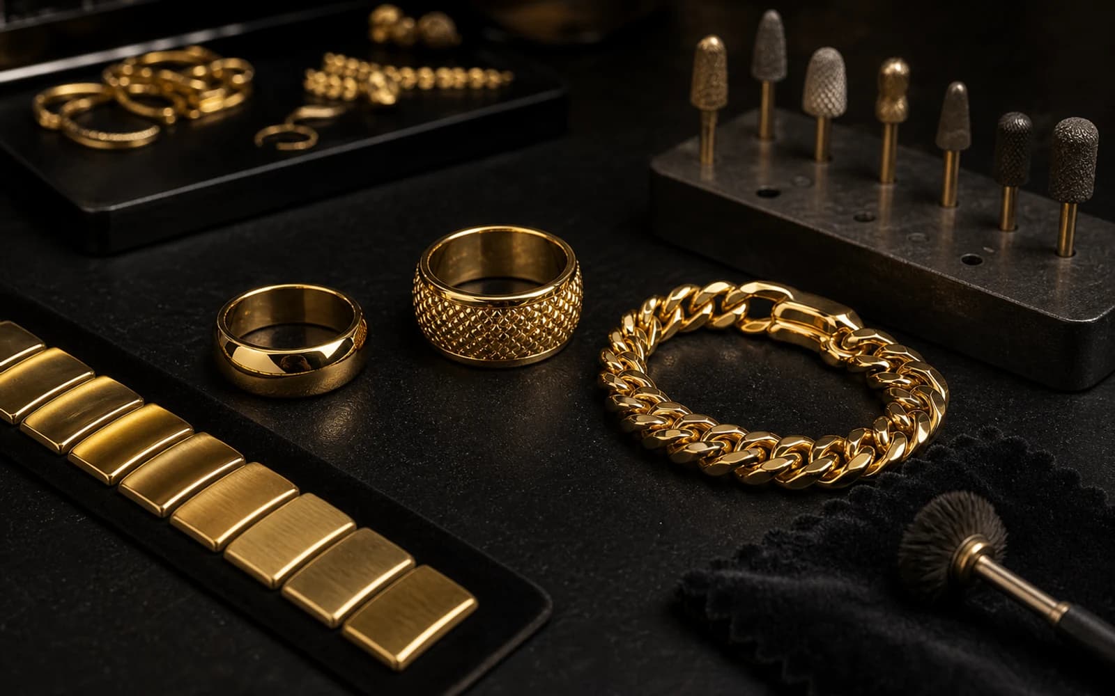 Gold Jewelry Thailand: Manufacturing, Plating, and Finishing Options: Gold Plating guide with jewelry production details by DMJ Concept in Thailand