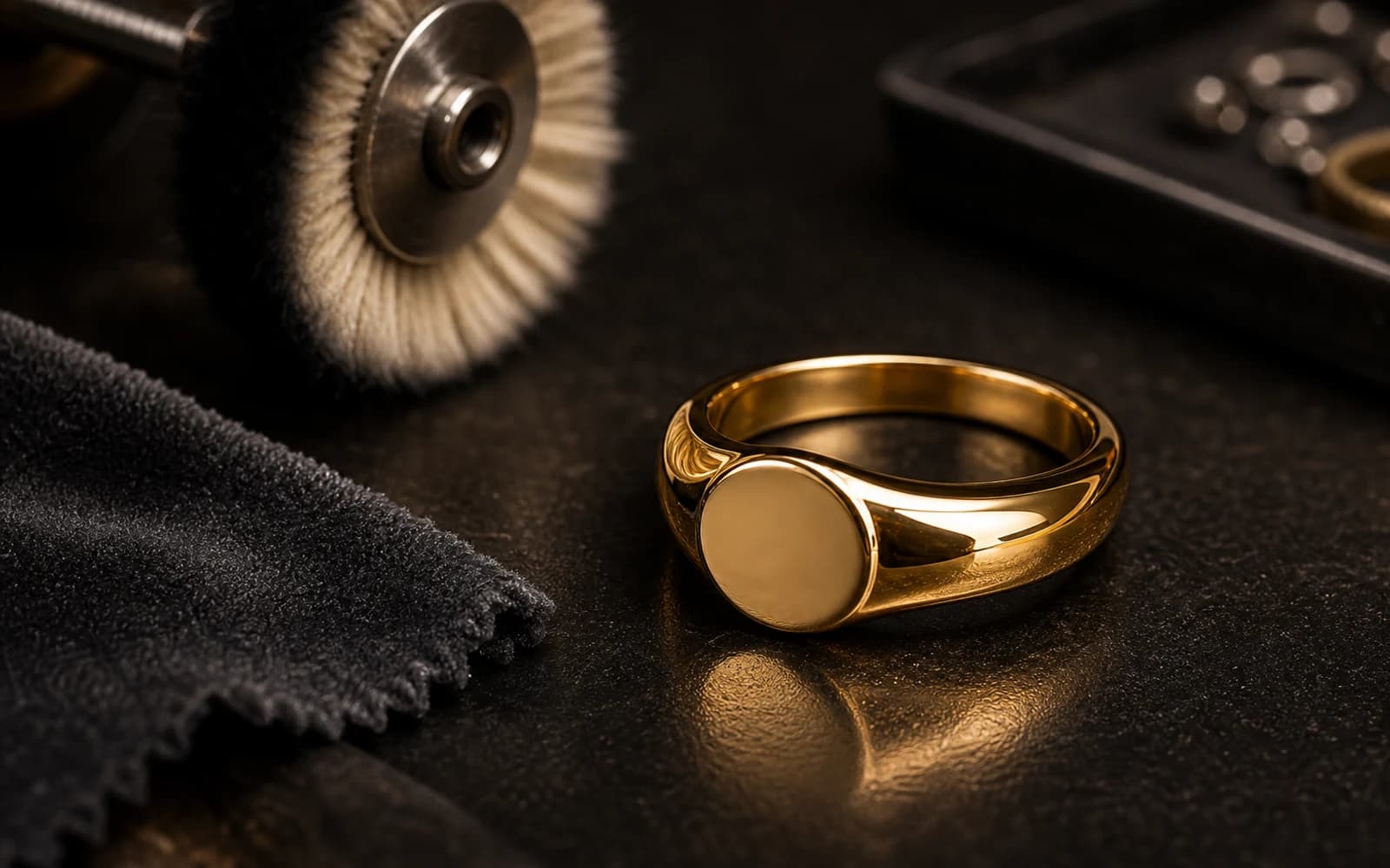 How Polishing Changes the Final Look of Jewelry: Gold Plating guide with jewelry production details by DMJ Concept in Thailand