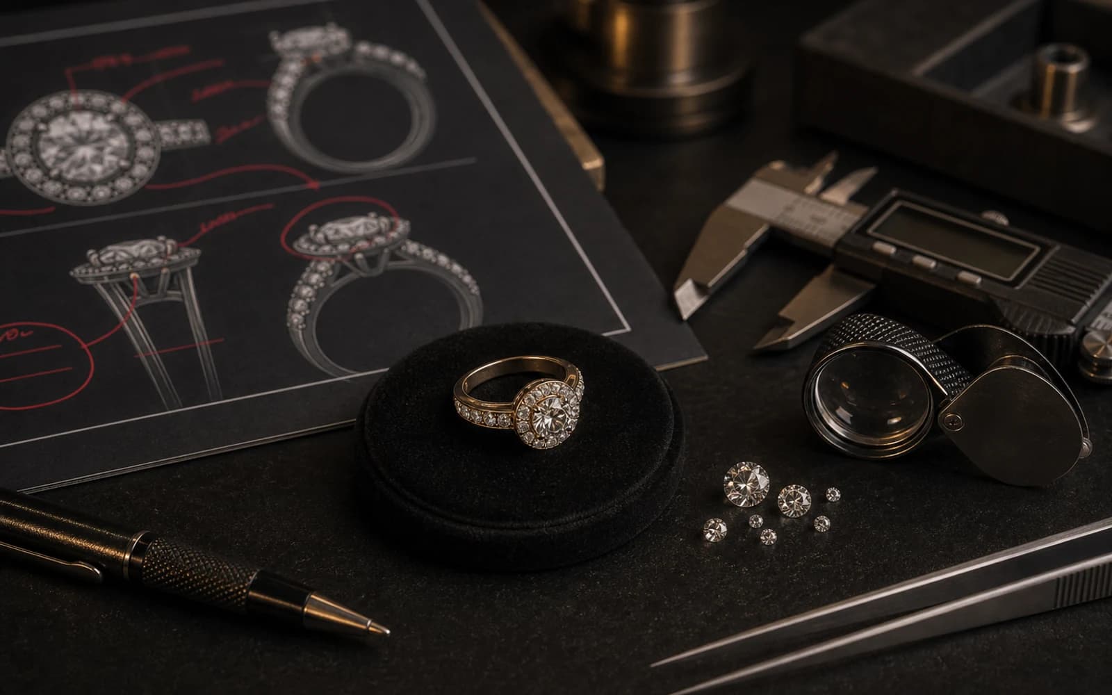 How to Avoid Costly Mistakes Before Jewelry Production: Client Guide guide with jewelry production details by DMJ Concept in Thailand