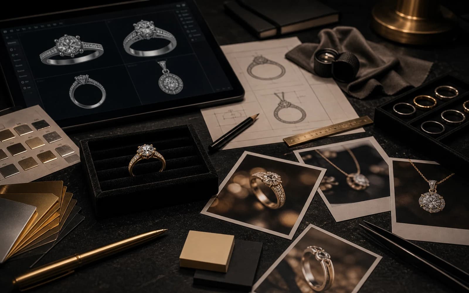 How to Brief a Jewelry Factory With Reference Photos: Client Guide guide with jewelry production details by DMJ Concept in Thailand