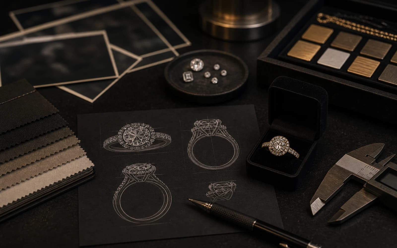 How to Prepare a Jewelry Idea for Production: Client Guide guide with jewelry production details by DMJ Concept in Thailand