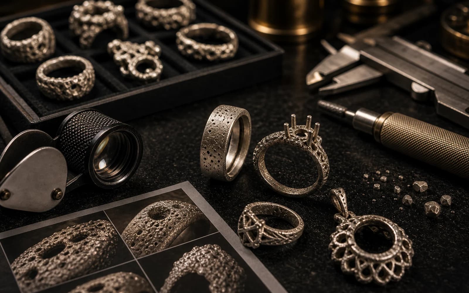 Jewelry Casting Defects: Porosity, Shrinkage, and Surface Issues: Quality Control guide with jewelry production details by DMJ Concept in Thailand