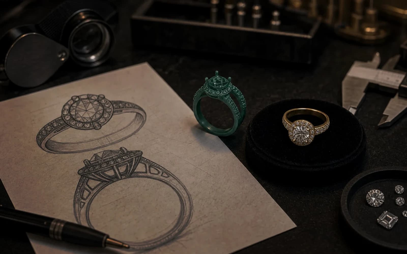Jewelry Prototype vs Production Sample: What Is the Difference?: Custom Jewelry guide with jewelry production details by DMJ Concept in Thailand