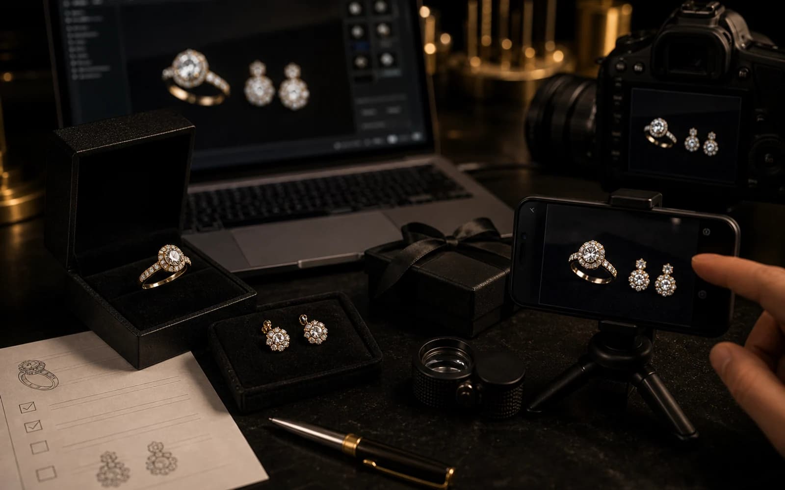 Photo and Video Approval Before Jewelry Shipping: Quality Control guide with jewelry production details by DMJ Concept in Thailand
