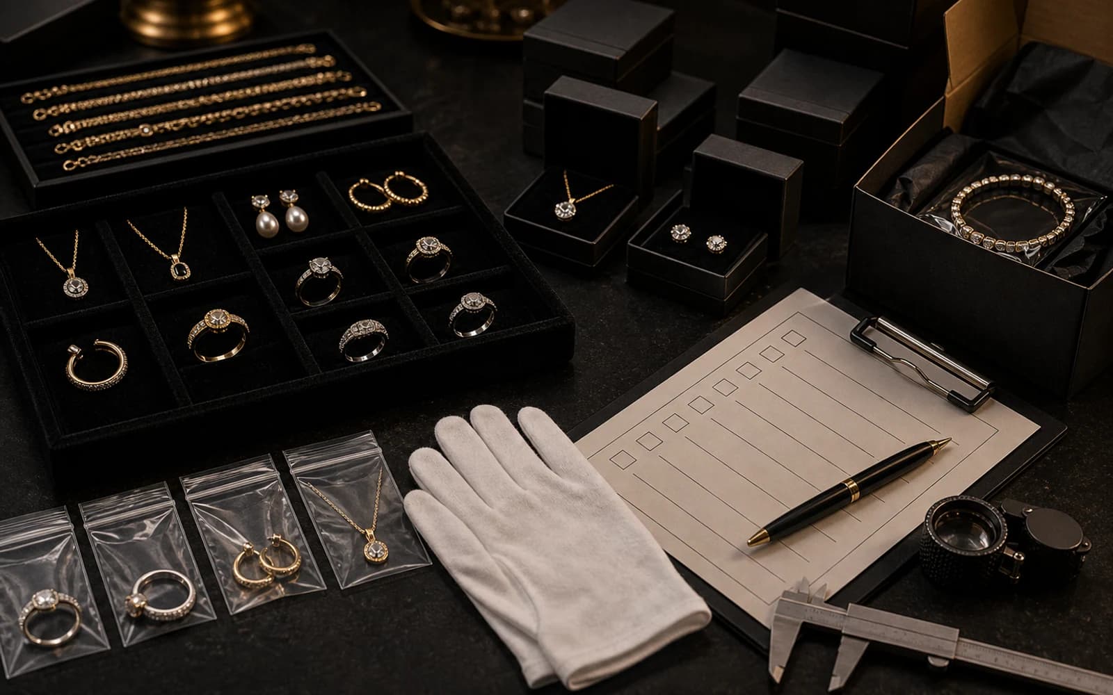 Pre-Shipment Inspection for Jewelry Orders: Quality Control guide with jewelry production details by DMJ Concept in Thailand