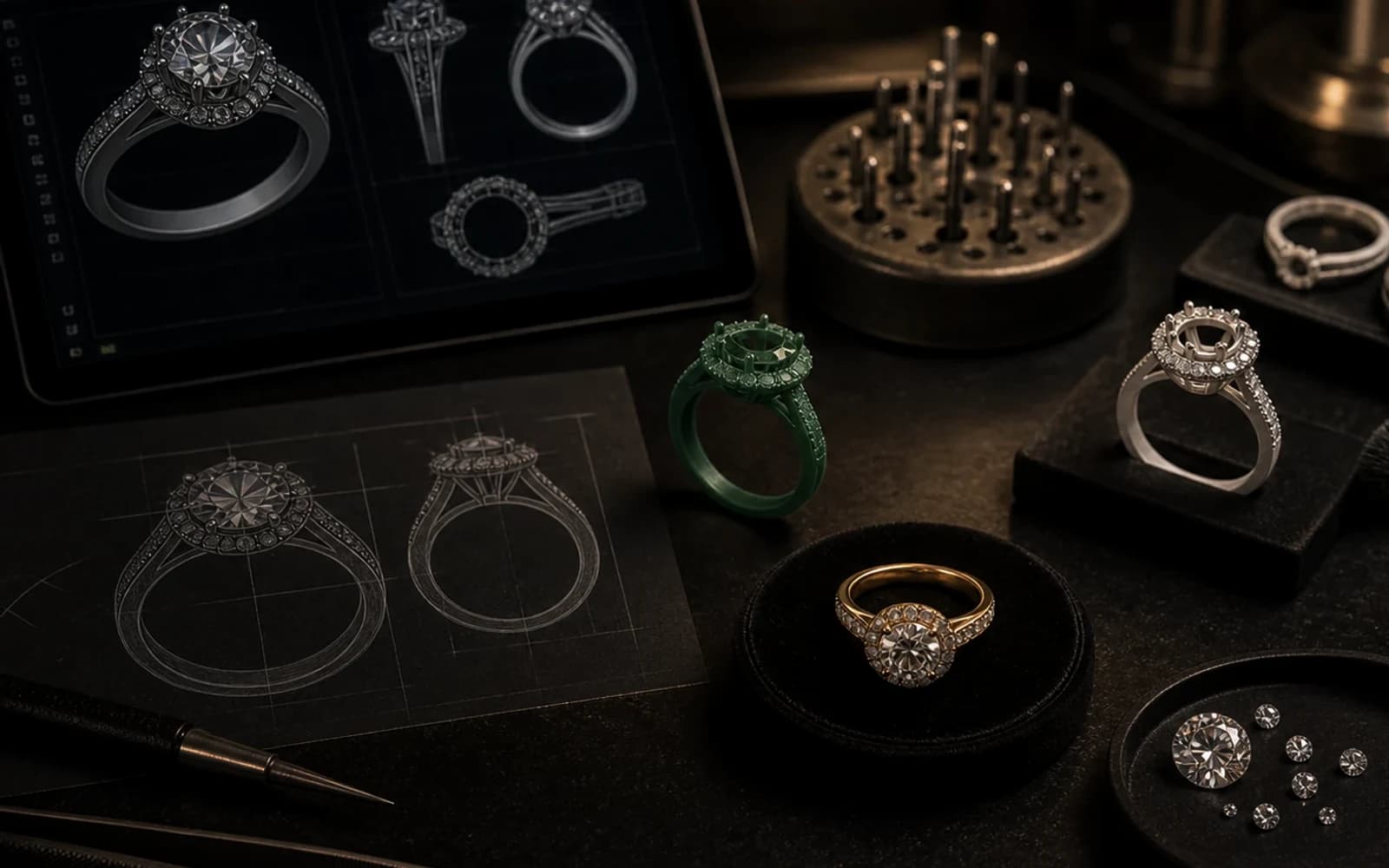 Ring Size, Comfort, and Fit in Custom Jewelry Production: Custom Jewelry guide with jewelry production details by DMJ Concept in Thailand