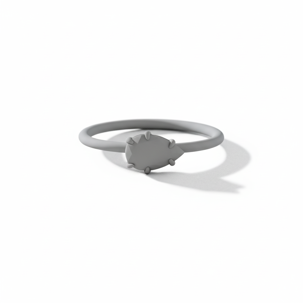 Architectural Statement Ring: East-West CAD Study CAD render