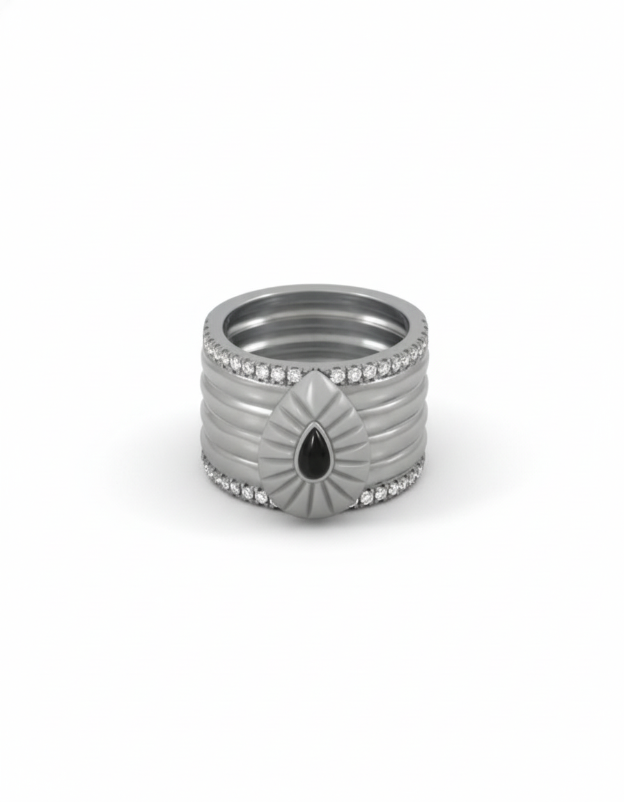 Statement Ring: Advanced CAD Design Study CAD render