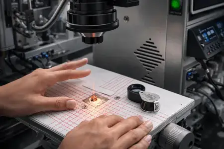 Laser engraving for jewelry manufacturing